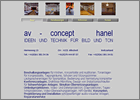 Webseite: av-concept hanel